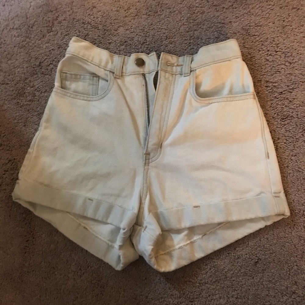 High waisted shorts